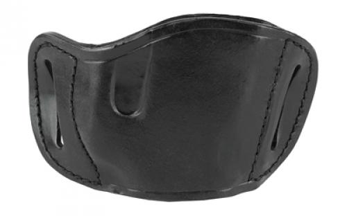 Bulldog Cases Moldel Leather Hip Holster, Fits Most Large Frame Autos, Right Hand, Black MLB-L