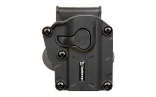 Bulldog Cases Max Multi-Fit Holster, Polymer, Black, Fits Most Sub-Compact/Micro Pistols, Left Hand MX-001SCL