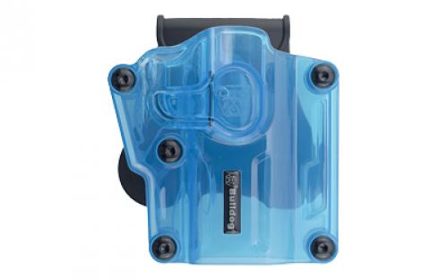 Bulldog Cases Max Multi-Fit Paddle Holster, Polymer, Blue, Fits Most Full Size Pistols, Right Hand MX-005
