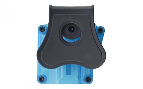 Bulldog Cases Max Multi-Fit Paddle Holster, Polymer, Blue, Fits Most Full Size Pistols, Right Hand MX-005