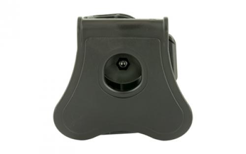 Bulldog Cases Rapid Release Polymer Holster, Fits Glock 43, Right Hand, Polymer, Black RR-G43