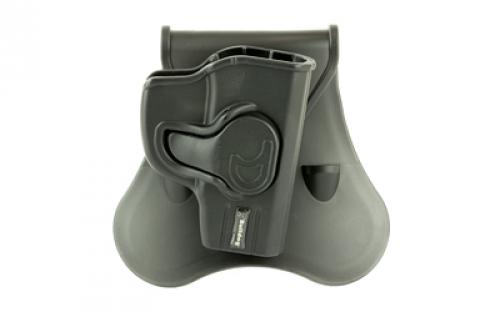 Bulldog Cases Rapid Release Polymer Holster, Fits Ruger LCP, Right Hand, Polymer, Black RR-LCP