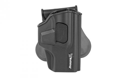 Bulldog Cases Rapid Release Paddle Holster, Right Hand, Fits SigP320 Series, Black Polymer RR-S320