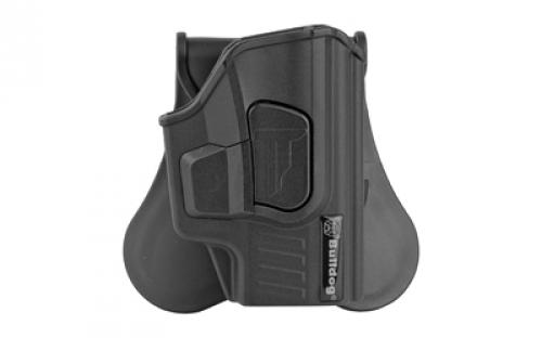 Bulldog Cases Rapid Release Paddle Holster, Right Hand, Fits Sig P365 Series, Black Polymer RR-S365