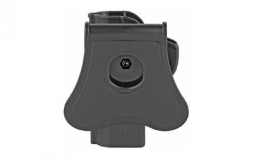 Bulldog Cases Rapid Release Polymer Holster, Fits Ruger SR9, Right Hand, Polymer, Black RR-SR9