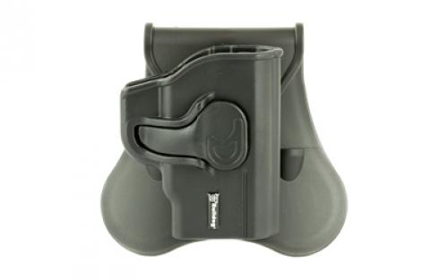 Bulldog Cases Rapid Release Polymer Holster, Fits Smith & Wesson Bodyguard .380, Right Hand, Polymer, Black RR-SWBG