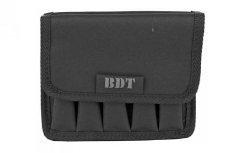 Bulldog Cases Mag Pouch, Black, (5-10) Magazines, Soft BDT-60