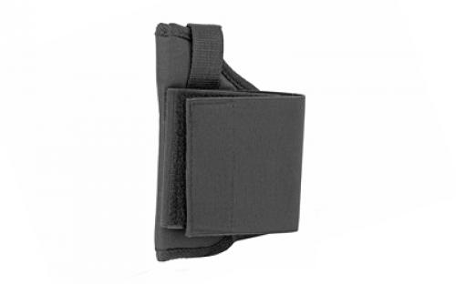 Bulldog Cases Pro Ankle Holster, Fits Glock 26/27, Walther P22, HK USP, Right Hand, Black WANK 3R