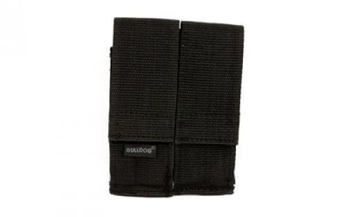 Bulldog Cases Double Magazine Pouch, Black WMAGL