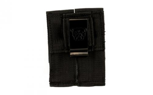 Bulldog Cases Double Magazine Pouch, Black WMAGL