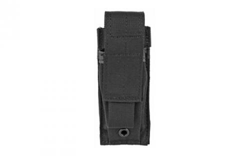 BLACKHAWK S.T.R.I.K.E. Single Pistol Magazine Pouch, Black 37CL06BK