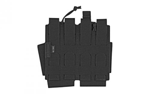 BLACKHAWK Foundation, Double AR-10 Magazine Pouch, Nylon, Black 37FS44BK