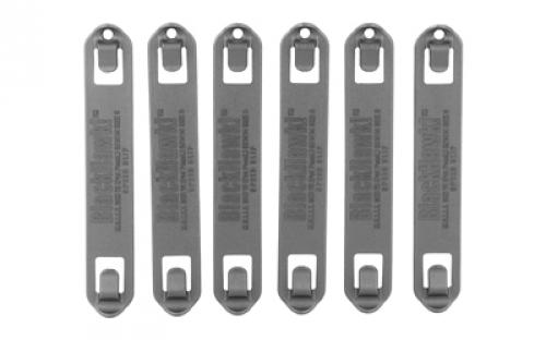BLACKHAWK BlackHawk, S.T.R.I.K.E. CQC Platform with Speed Clip, #5, Black, 6 Pack 38C506BK