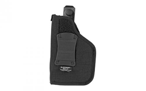 BLACKHAWK Laser Holster, Fits Med-Large Autos with Laser, Black 40LH02BK