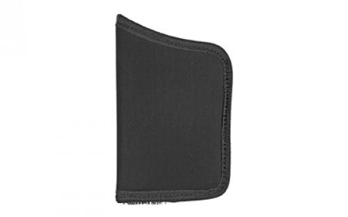BLACKHAWK TecGrip, Pocket Holster, Size 02, Fits Medium Revolver with 4" Barrel, Ambidextrous, Black 40TP02BK