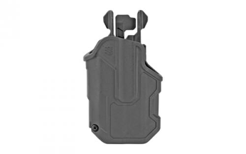 BLACKHAWK T-Series, Light Bearing, Right Hand, Black, Fits Glock 17/19/22/23/34/35 with TLR7/TLR8, Polymer 410200BKR