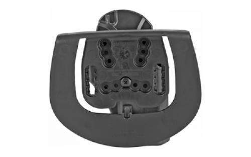 BLACKHAWK CQC SERPA Holster With Belt and Paddle Attachment, Fits Glock 17/22/31, Left Hand, Carbon Fiber, Black 410500BK-L