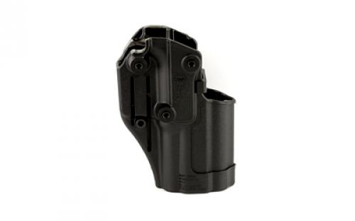 BLACKHAWK CQC SERPA Holster With Belt and Paddle Attachment, Fits Springfield XD, Left Hand, Black 410507BK-L