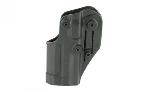 BLACKHAWK CQC SERPA Holster With Belt and Paddle Attachment, Fits HK USP Full Size, Right Hand, Black 410514BK-R