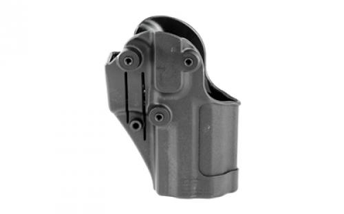 BLACKHAWK CQC SERPA Holster With Belt and Paddle Attachment, Fits HK P30, Left Hand, Black 410517BK-L