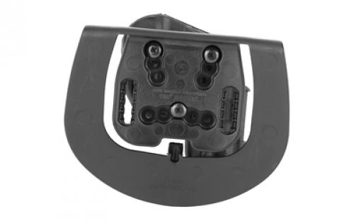 BLACKHAWK CQC SERPA Holster With Belt and Paddle Attachment, Fits J Frame With 2" Barrel, Left Hand, Black 410520BK-L