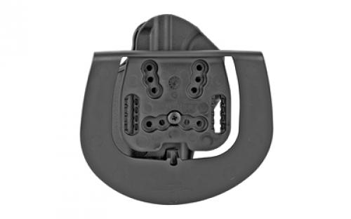 BLACKHAWK CQC SERPA Holster With Belt and Paddle Attachment, Fits Taurus 24/7, Right Hand, Black 410529BK-R