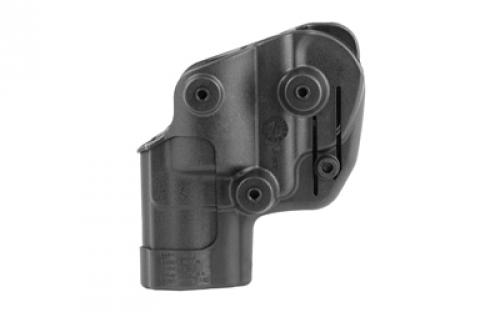 BLACKHAWK CQC SERPA Holster With Belt and Paddle Attachment, Fits Taurus 85, Right Hand, Black 410532BK-R