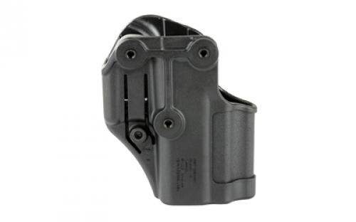 BLACKHAWK CQC SERPA Belt Holster, Fits Glock 43, Left Hand, Black 410568BK-L