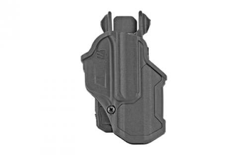 BLACKHAWK T-Series, Level 2 Compact, Right Hand, Black, Fits Glock 17, Polymer 410700BKR