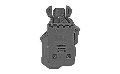 BLACKHAWK T-Series, Level 2 Compact, Right Hand, Black, Fits Glock 17, Polymer 410700BKR