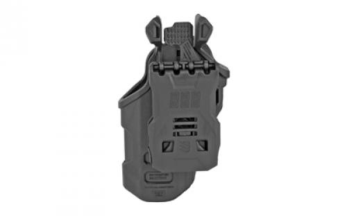 BLACKHAWK T-Series, Level 2 Compact, Gen2, Right Hand, Black, Fits Sig P320/P250/M17/M18 410761ABKR