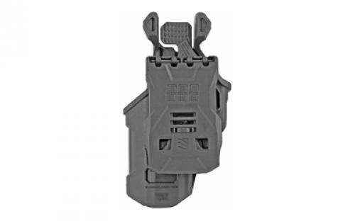 BLACKHAWK T-Series, Level 2 Compact, Right Hand, Black, Fits Glock 43/43X, Polymer 410768BKR