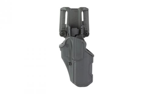 BLACKHAWK T-Series, L2C Overt, Right Hand, Black, Fits Sig P320/M18, Polymer 411761BKR