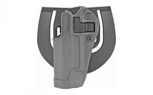 BLACKHAWK SERPA Sportster, Fits Colt Government, Left Hand, Gray Finish, Includes Paddle Platform Only 413503BK-L