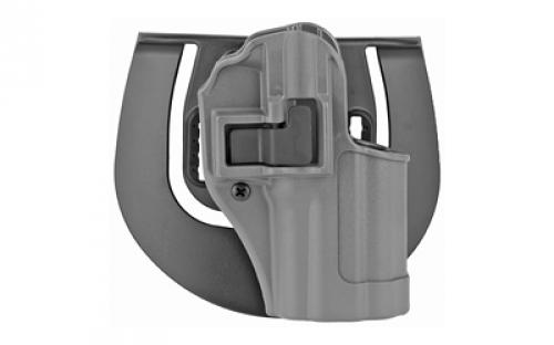 BLACKHAWK BH413507BK-Rter, Fits Springfield XD, Right Hand, Gray Finish, Includes Paddle Platform Only 413507BK-R
