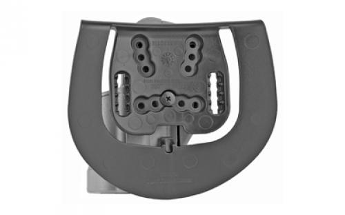 BLACKHAWK BH413507BK-Rter, Fits Springfield XD, Right Hand, Gray Finish, Includes Paddle Platform Only 413507BK-R