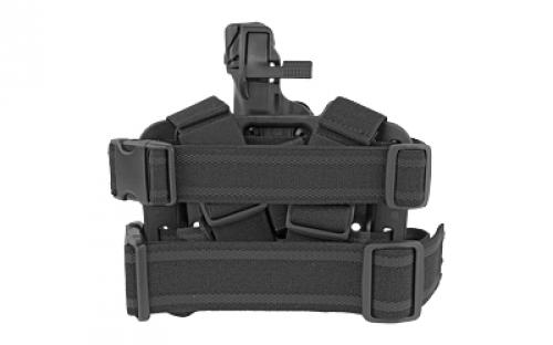 BLACKHAWK Level 3 Tactical SERPA Holster, Fits Glock 17/19/22/23/31/32, Right Hand, Black 430600BK-R