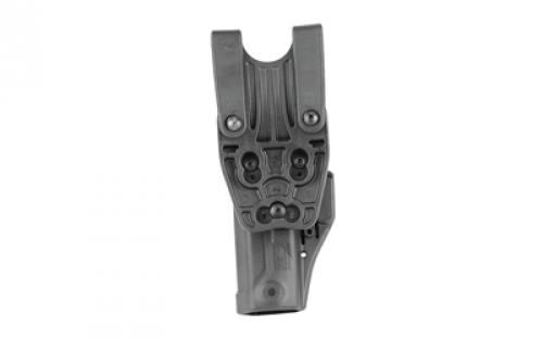 BLACKHAWK Level 3 Duty SERPA Belt Holster, Fits Glock 17/19/22/23/31/32, Right Hand, Matte Finish, Black 44H100BK-R