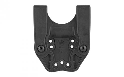 BLACKHAWK SERPA Mid-Ride Duty Belt Loop with Duty Holster Screws, For Duty Holster Use Only, Black 44H902BK
