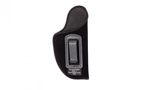 BLACKHAWK Inside-the-Pants Holster, Size 2, Fits Medium Revolver with 4" Barrel, Right Hand, Black 73IP02BK