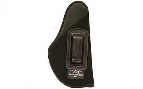 BLACKHAWK Inside-the-Pants Holster, Size 5, Fits Glock 26/27/33, Right Hand, Black 73IP05BK