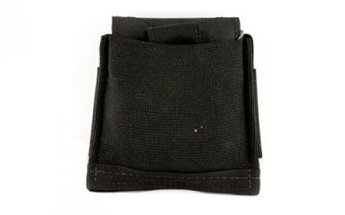 Blue Force Gear Belt Mounted Ten-Speed Dump Pouch, Small, Adjustable Belt Loop, Black BT-DP-S-BK