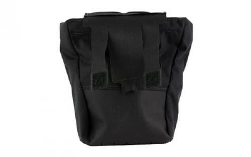 Blue Force Gear Medium Dump Pouch, Helium Whisper Attachment, Cordura Construction, Black HW-M-DP-MD-BK