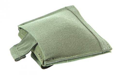 Blue Force Gear 10 Speed, Ultralight Dump Pouch, Helium Whisper Attachment, Elastic Construction, Ranger Green HW-M-DP-S-RG
