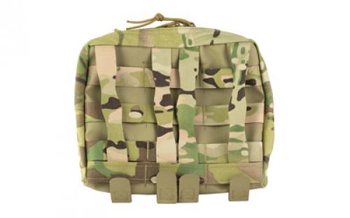 Blue Force Gear Large, Utility Pouch, Helium Whisper Attachment, Cordura Construction, Multicam HW-M-UPZ-L-MC