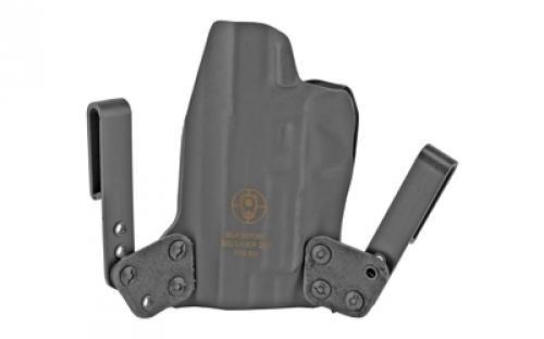 BlackPoint Tactical Mini Wing IWB Holster, Fits Sig P226, Right Hand, Black Kydex, 15 Degree Cant 102313