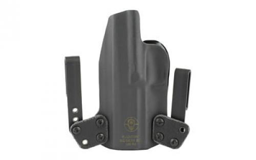 BlackPoint Tactical Mini Wing IWB, Inside the Pants Holster, Right Hand, Black, Sig Sauer P320 Full Size, Kydex 102314