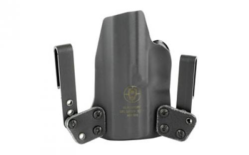 BlackPoint Tactical Mini Wing IWB, Inside the Pants Holster, Right Hand, Black, Sig Sauer P320 Compact, Kydex 103440