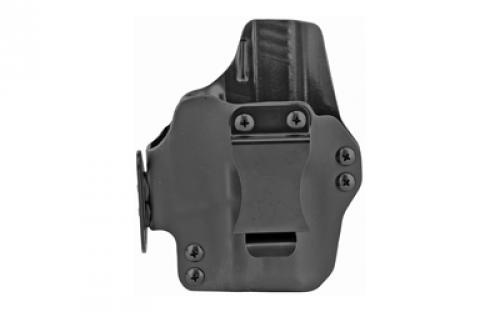 BlackPoint Tactical Dual Point AIWB Holster, Appendix Inside the Waist Band, Fits HK VP9SK, Includes 1.75" OWB Loops to Convert to Low Profile OWB, Black Finish 105239
