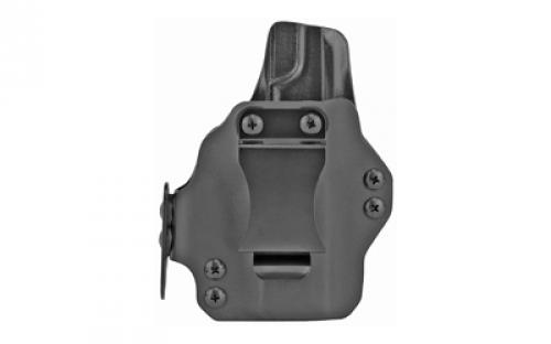BlackPoint Tactical Dual Point AIWB Holster, Appendix Inside the Waist Band, Fits Sig P365, Includes 1.75" OWB Loops to Convert to Low Profile OWB, Black Finish 105979